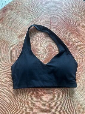 CRZ YOGA Black Halter Sports Bralette